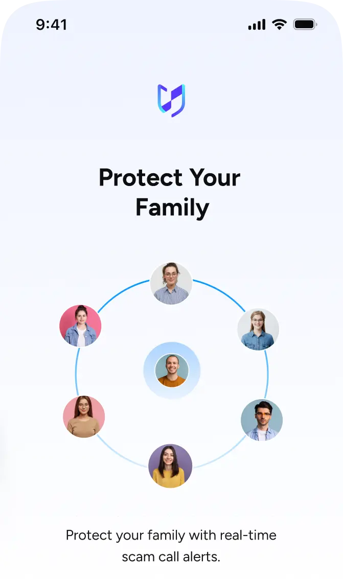 Shieldloom app onboarding screen